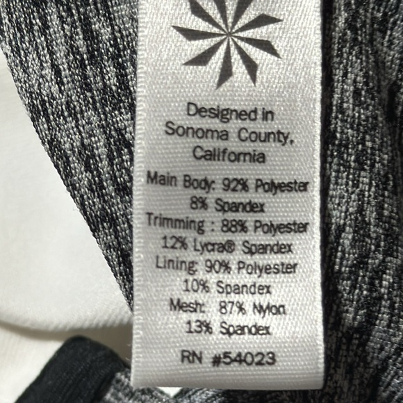 ATHLETA Black and White Women Active wear Dress size S - Picture 7 of 7